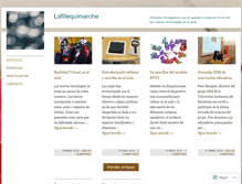 Tablet Screenshot of lafillequimarche.com